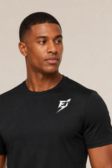 EARNED Core Performance Tee – Black