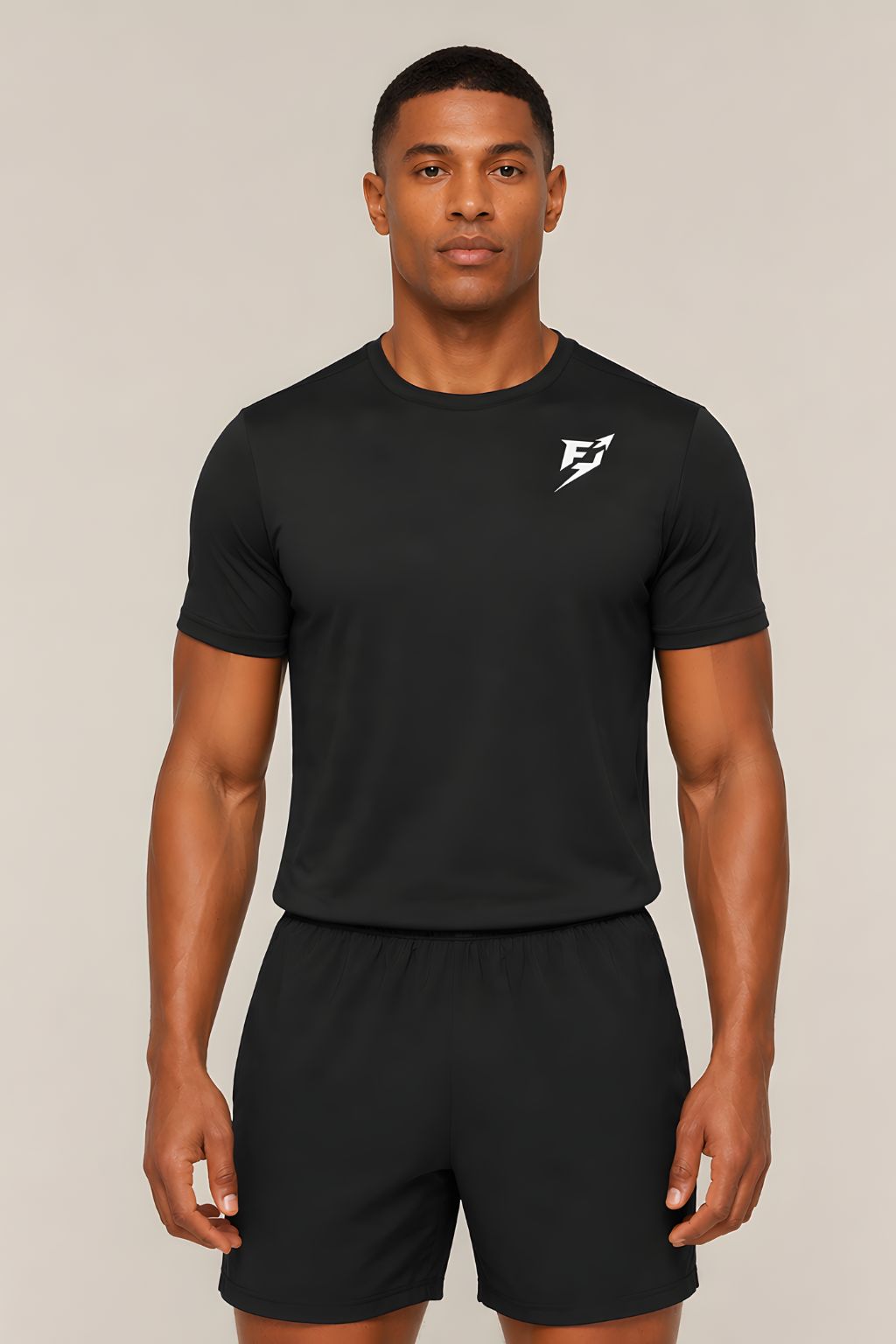 EARNED Core Performance Tee – Black
