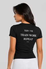 EARNED Women’s Performance Tee - Black
