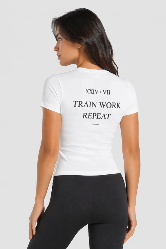 EARNED Women’s Performance Tee - White