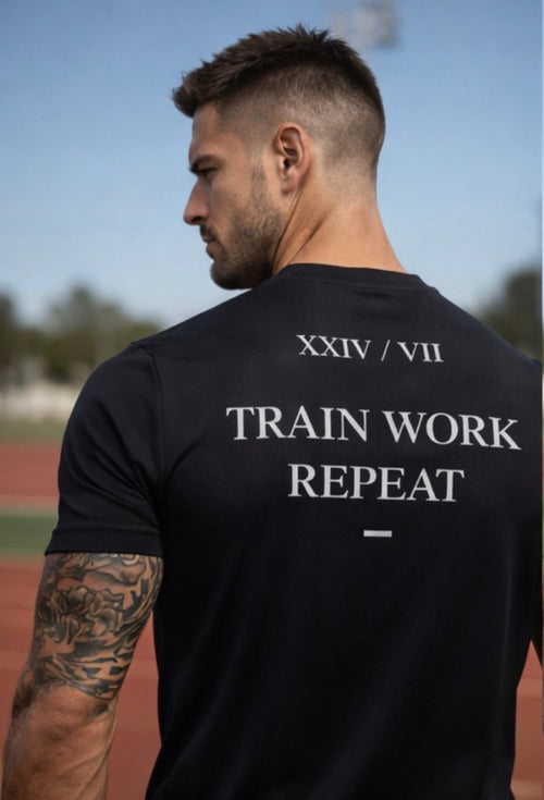 EARNED Core Performance Tee – Black