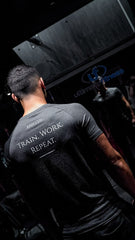 EARNED Training Tee – Black
