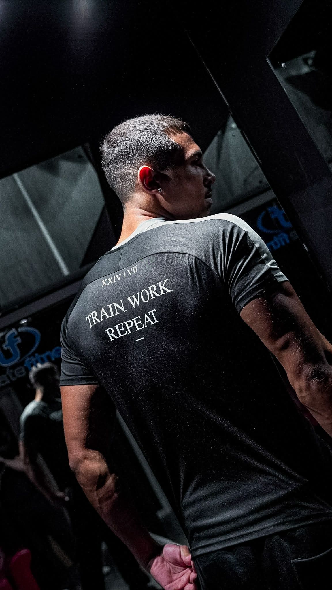EARNED Training Tee – Black